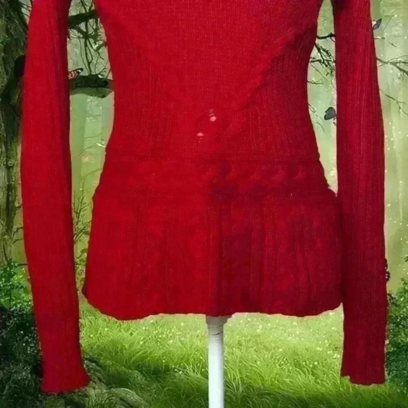 Vintage Old Navy Y2k Knitted Long Sleeve Sweater - Picture 3 of 11